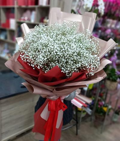 Букет цветов из: Гипсофила в Калининце