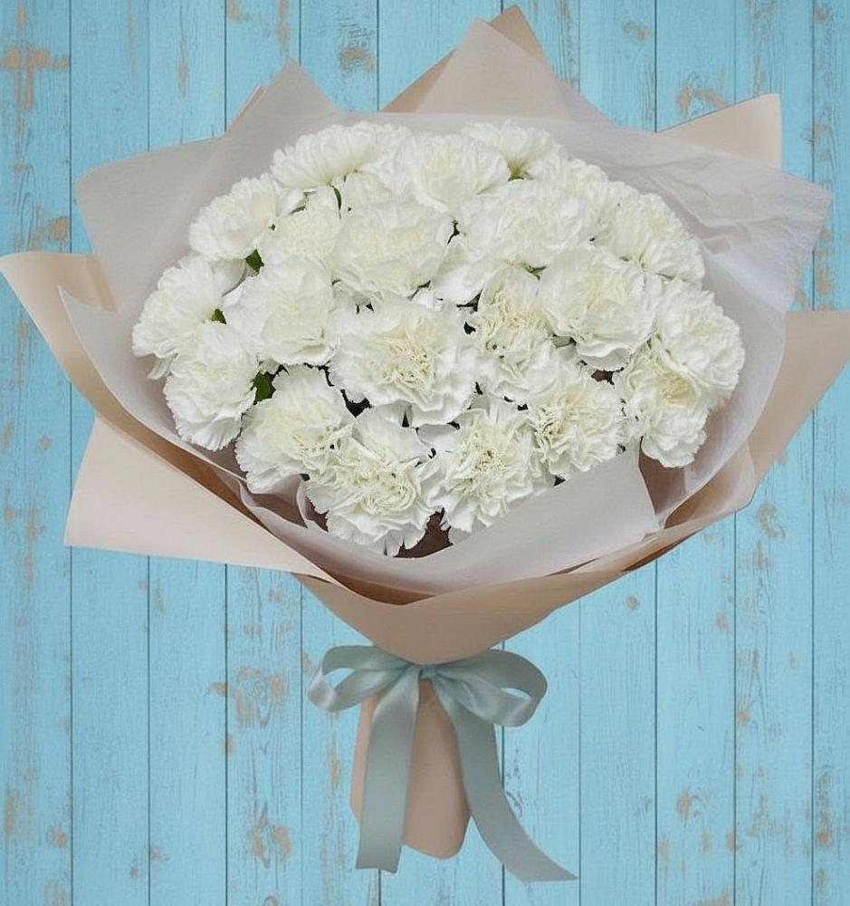 Букет цветов из: Гвоздики в Калининце