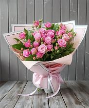 Букет Розовый кустик #REPLACE_PRED# Калининце
