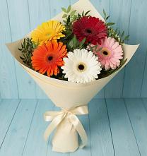 Букет цветов из:  Герберы в Калининце