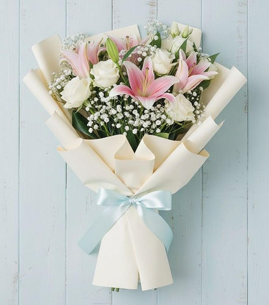 Букет цветов из: Лилии в Калининце