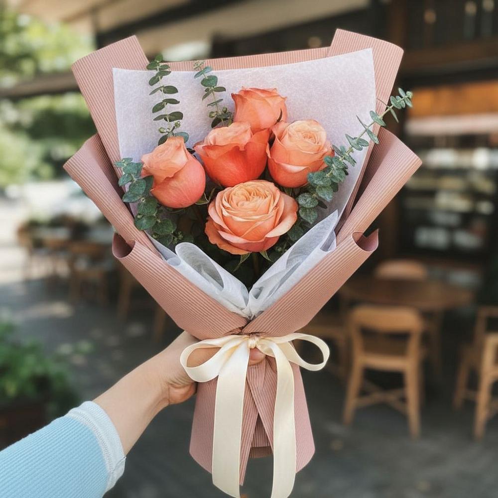 Букет цветов из: Розы в Калининце