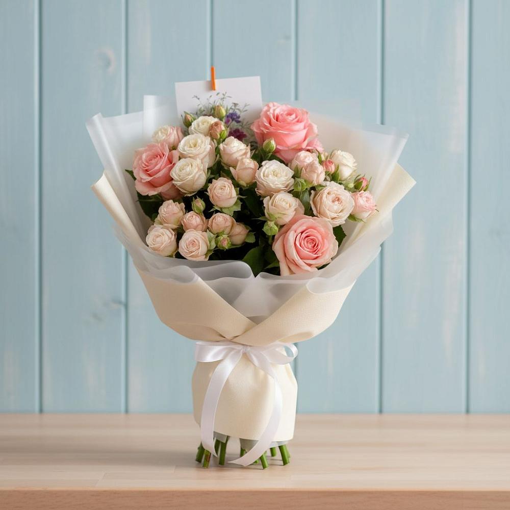 Букет цветов из: Розы в Калининце