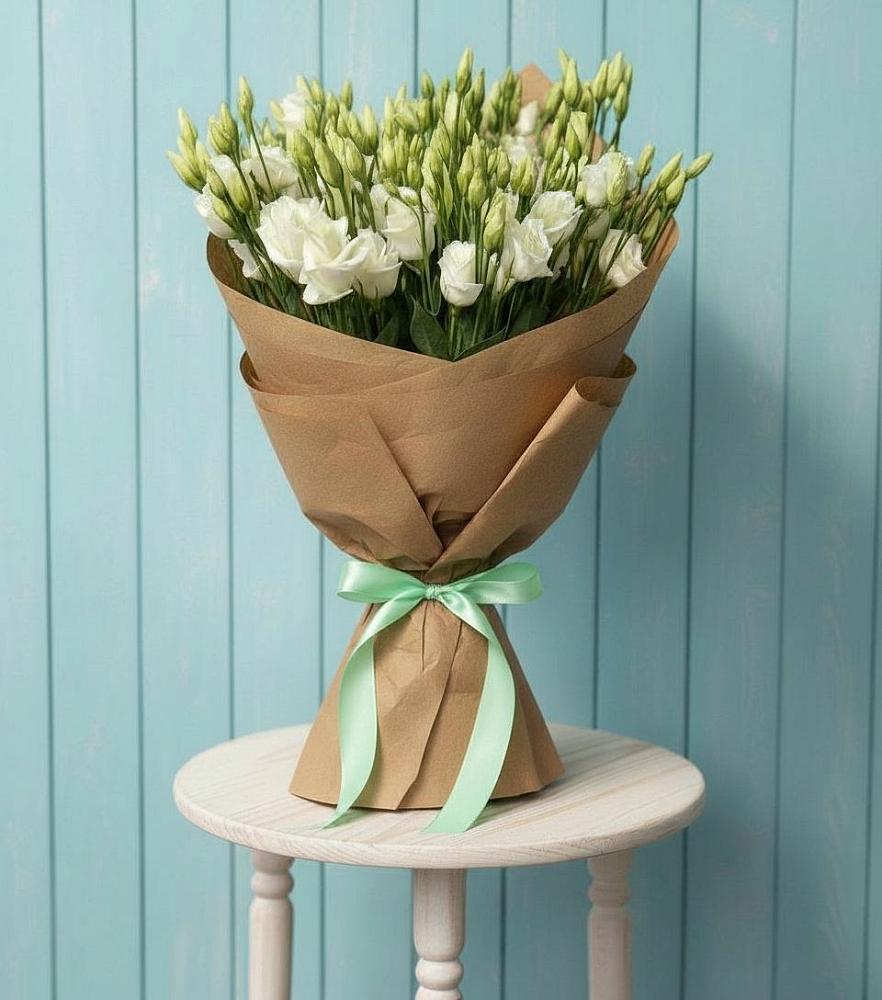 Букет цветов из: Лизиантусы в Калининце