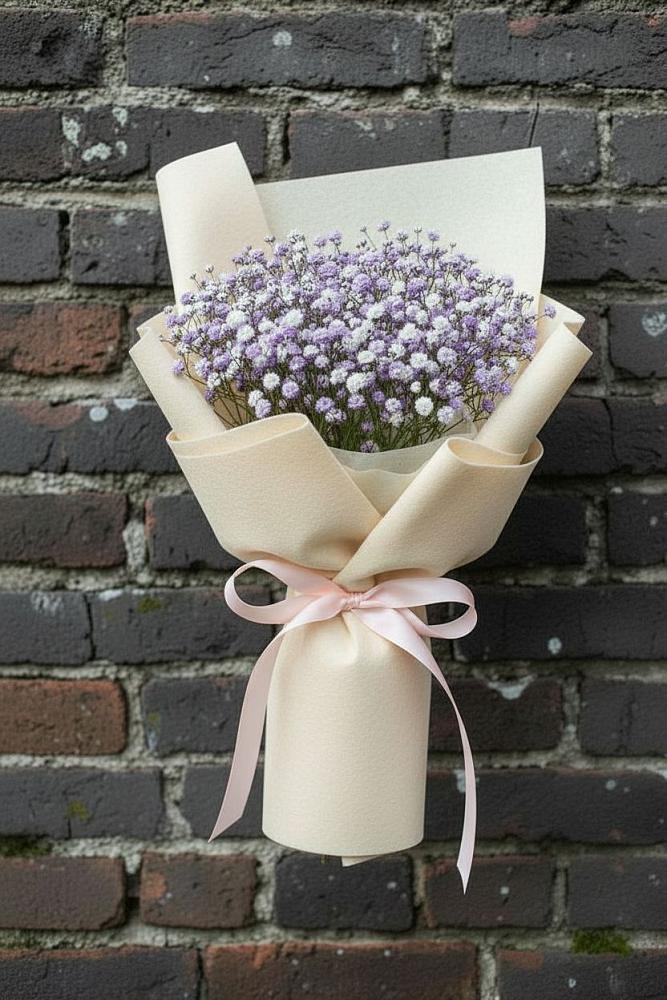 Букет цветов из: Гипсофила в Калининце