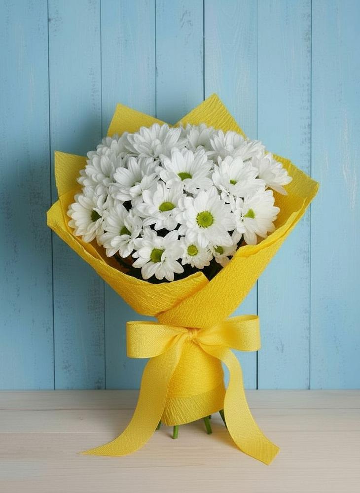 Букет цветов из: Хризантемы в Калининце