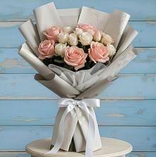 Букет цветов из:  Розы #REPLACE_PRED# Калининце