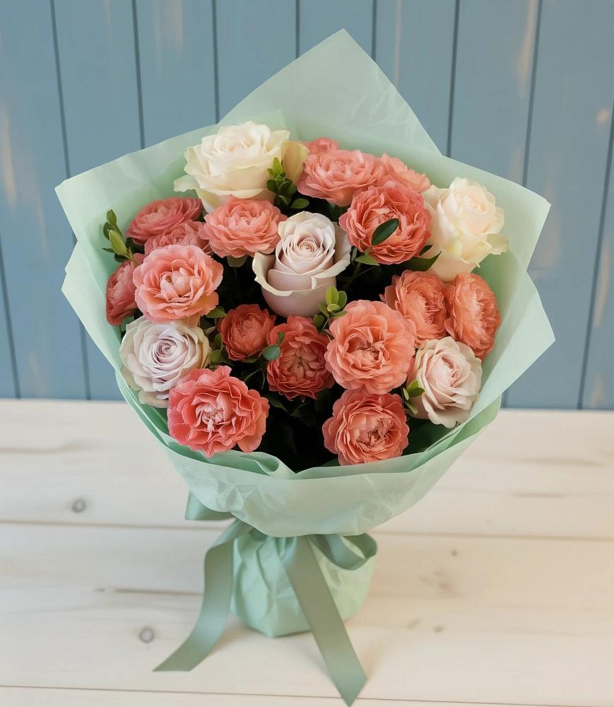 Букет цветов из: Розы в Калининце