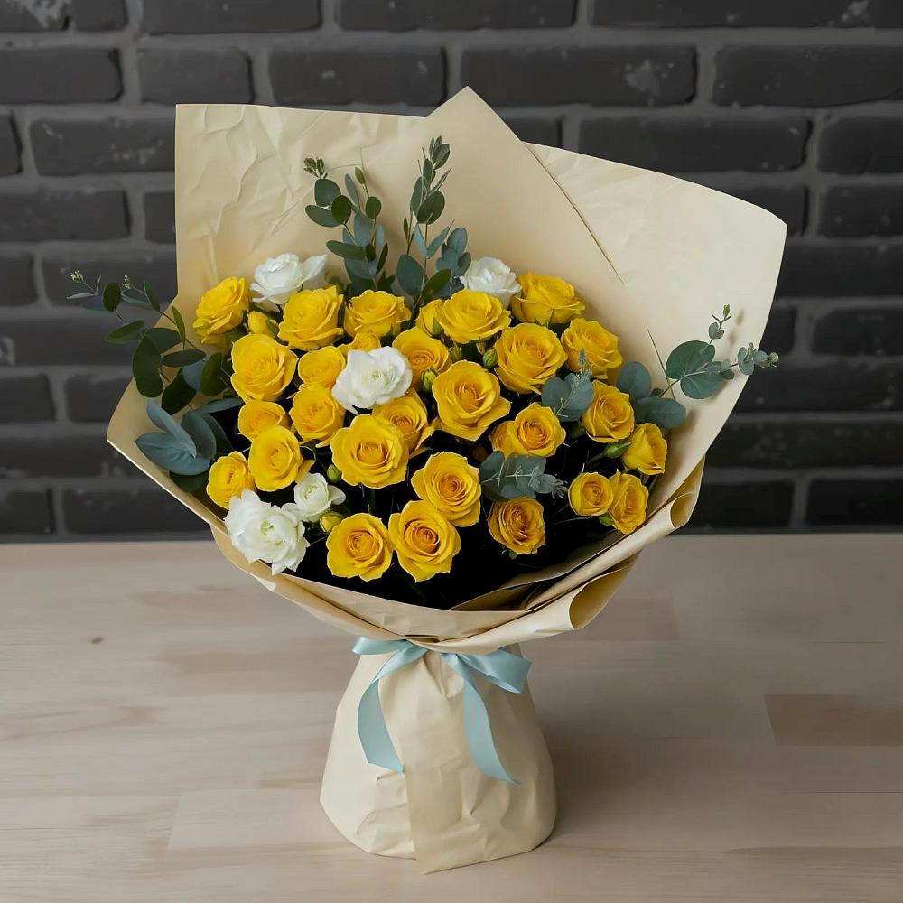 Букет цветов из: Розы в Калининце