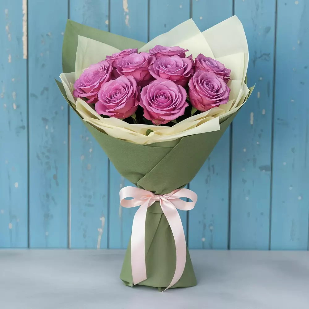 Букет Розы Фёрст Леди в Калининце