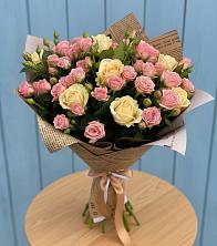 Букет цветов из:  Розы в Калининце