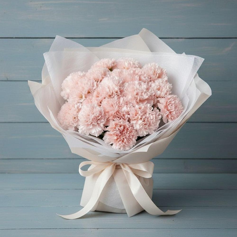 Букет цветов из: Гвоздики в Калининце